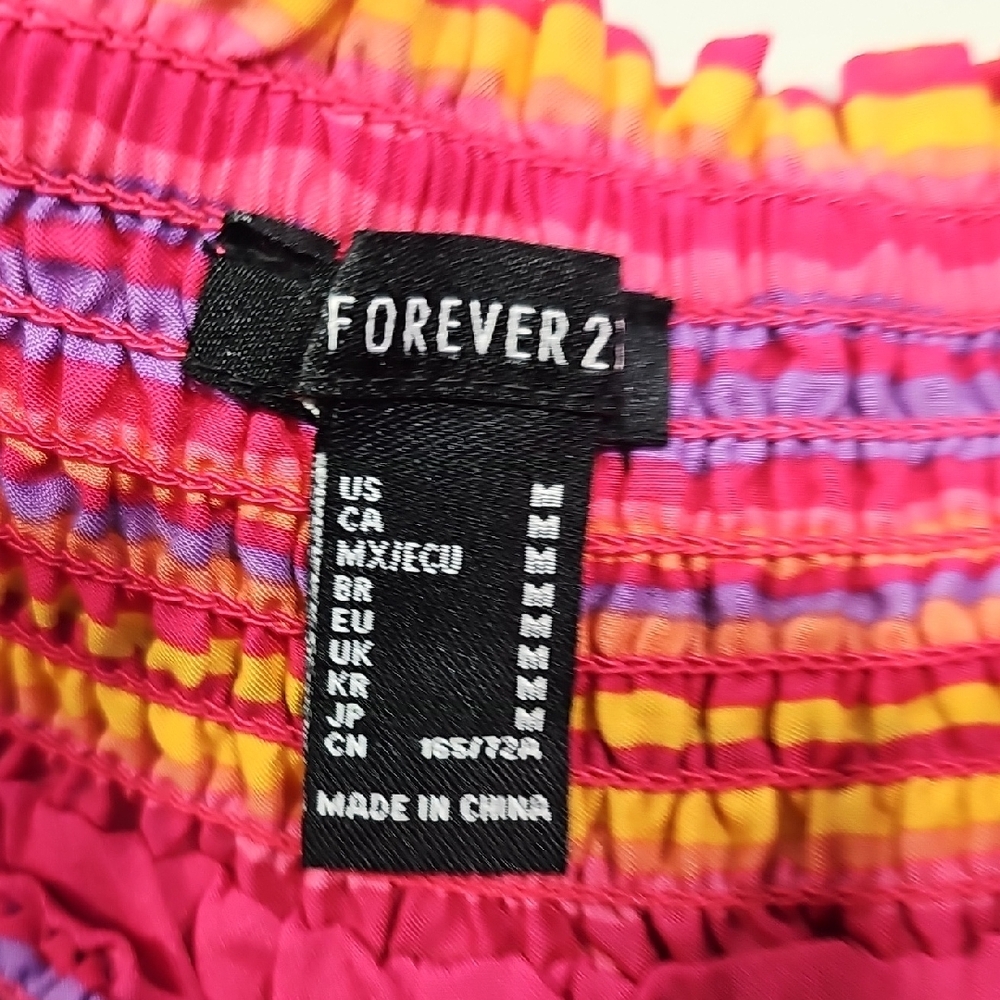 Forever 21 Multicolor Striped Skirt - Picture 6 of 6